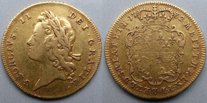 George II, 1732 guinea